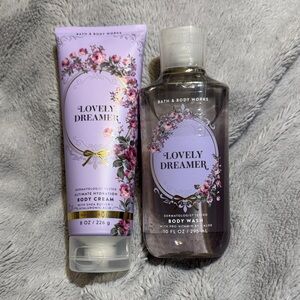 Bath & Body Works Lovely Dreamer Body Wash and Body Cream Set